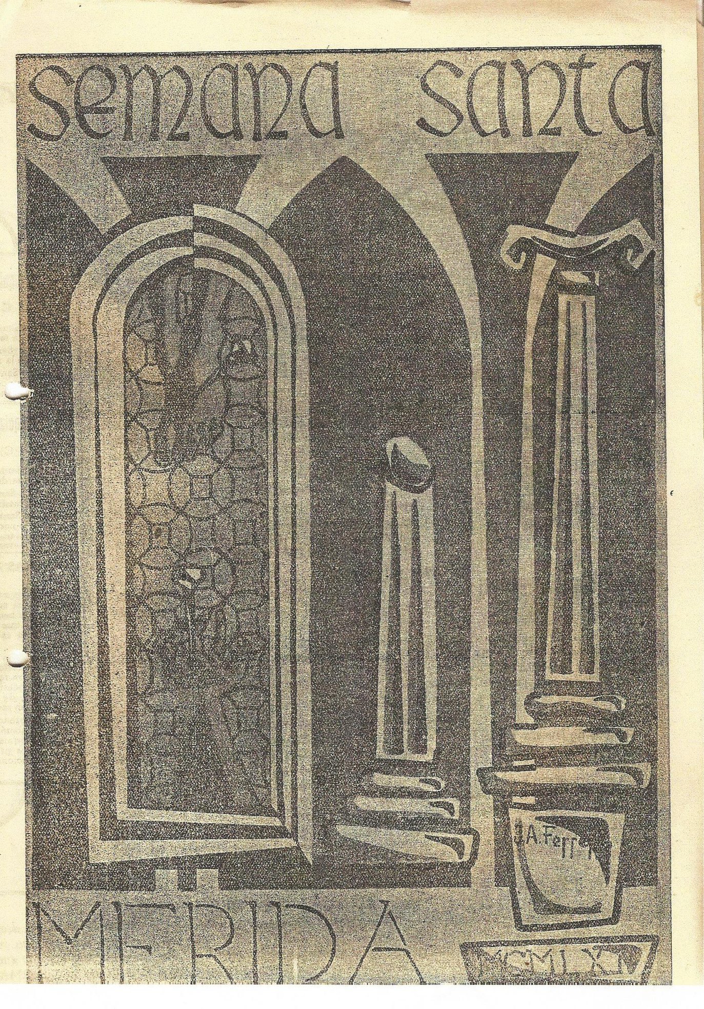 Semana Santa en Mérida 1961 Mérida